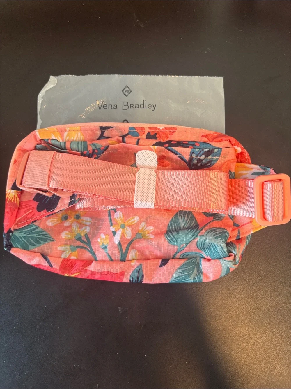 Vera Bradley Paradise Bright Coral Mini Belt Bag
